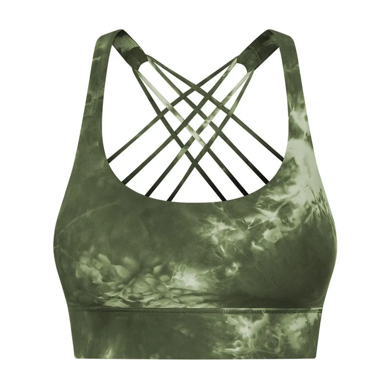 Fine Cross Strap Yoga Top